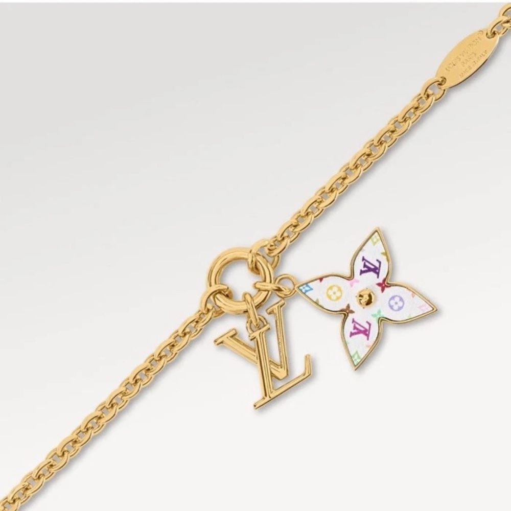 LV X TM Monogram Multicolor Bracelet! New In Box! - Picture 2 of 4